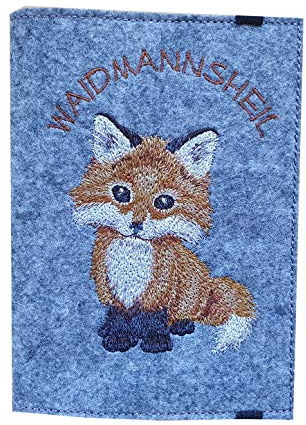 Jagdscheinhülle, WBK, Fuchs, Jäger