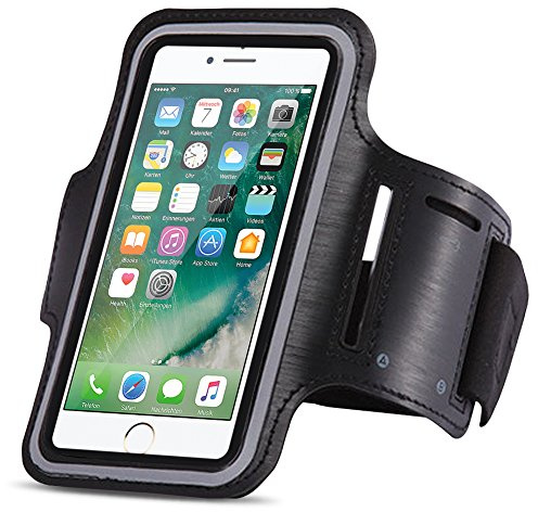 Sportarmband kompatibel mit Apple iPhone SE 2022 2020 Jogging Handy Tasche Hülle Schutzhülle Fitnesstasche Lauf Case
