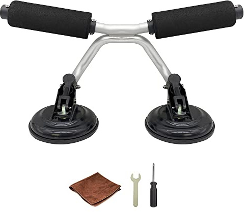 Bonsing Kayak Roller, Kayak Load Assist for SUV Car Roof Lift with Suction Cups