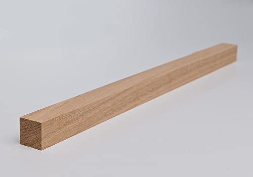 Holzleiste - Eiche gehobelt - 20 x 20 x 350-1000mm (20 x 20 x 1000mm)