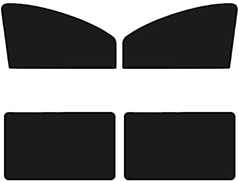 4Pcs Auto-Sonnenschutz, magnetischer Auto-Sonnenschutz für Kinder, doppelseitiger UV-Schutz, universelle Autofenster-Sichtschutzvorhänge, schützt Passagiere, Babys, Haustiere, Vorder- und Rücksitz