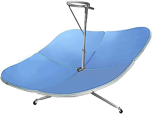 ALSUP Cuisinière Solaire Portable Four Solaire parabolique pour l'extérieur, cuisinière Solaire à Concentration, Le Point Lumineux est concentré et la Chaleur est transférée à l'extérieur.