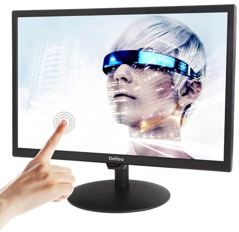 Fenvy 19 Pouces Tactile Moniteur de Surveillance sécurité CCTV caméra écran