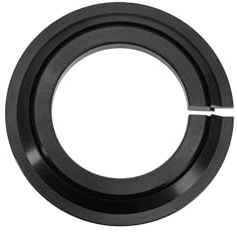 ECSiNG 1 Set Adattatore Forcella Anteriore Bicicletta Anello Sterzo Conico Tubo Sterzo Forcella Anello di Conversione Inferiore Aperto per Cuscinetto 52 55 56mm Casco Inferiore