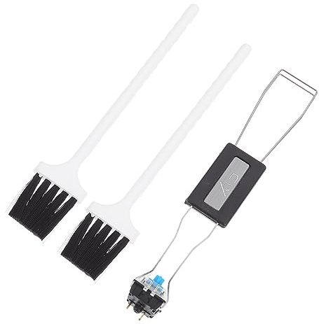 Veemoon 3piezas Kit Limpieza Teclado Mecánico Cepillos Extractor De Teclado Invierno