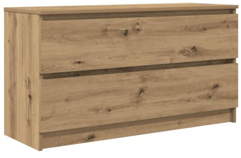 vidaXL TV-Schrank Artisan-Eiche 100x35x54 cm Holzwerkstoff