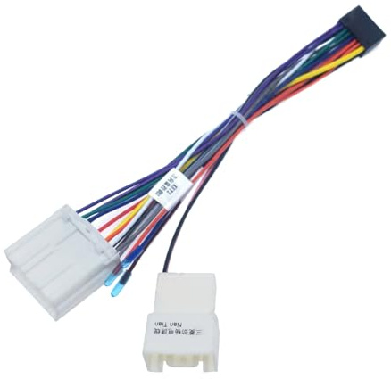 Car Radio Wire Cable Wiring Harness Stereo Adapter Connector Adaptor Plug Power Cable