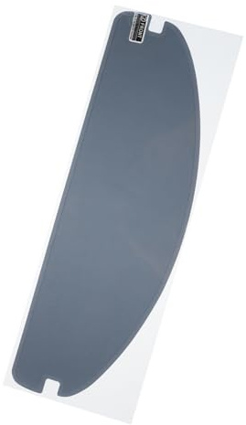 Parliky Película para Casco Negro de Plástico, Adhesivo Protector | Repelente Lluvia Casco Moto, Visera Casco Moto, Película Antivaho y Sol Casco Moto