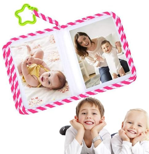 Livre Photo En Tissu Pour Bébé | Premier Album Enfant en Tissu Doux,Livre Précieux En Pour Parents Famille