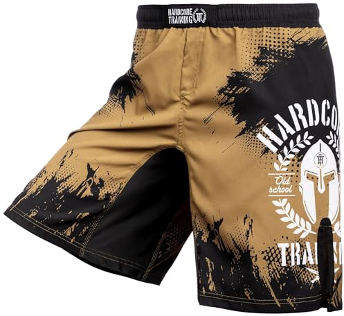 Hardcore Training Kids Boxing Shorts Boxningsshorts Barn Fitness Sport Activities Byxor Pojke (DE/NL/SE/PL, Ålder, 10 år, Regelbunden, Khaki)
