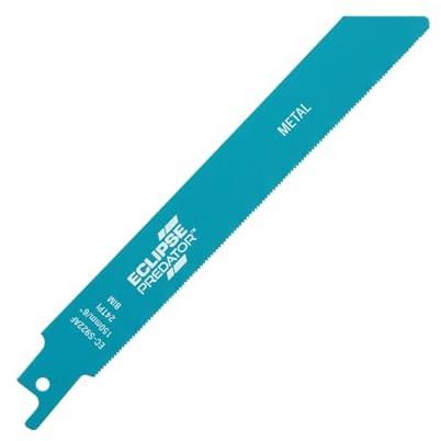 Eclipse Professional Tools EC-S922AF Predator Bi-Metal 150mm x 24TPI Reciprocating Saw Blades for Cutting Metal (Pack of 5)