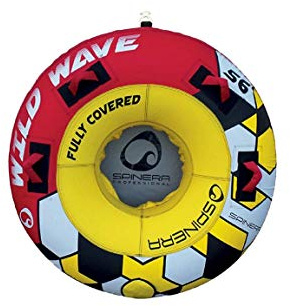 SPINERA Professional Wild Wave 56 - Tube, Wasserring, Wasserreifen, Towable für 1 Person - Hochleistungstube für den Verleih