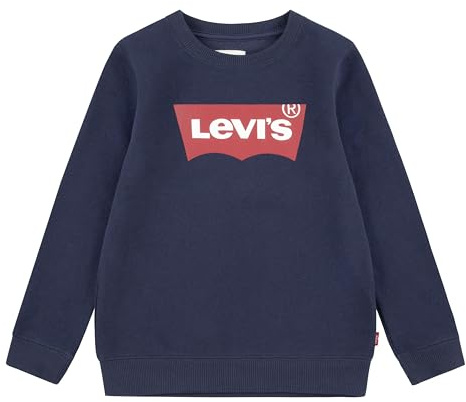 Levi's Boys Lvb Batwing Crewneck Sweatshirt, Dress Blues, 14 Years UK