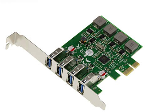 KALEA-INFORMATIQUE Carte PCIe USB 3.0 4 Ports VL805 High Power | Carte PCIe USB 3.0 4 ports haute puissance avec VIA VL805