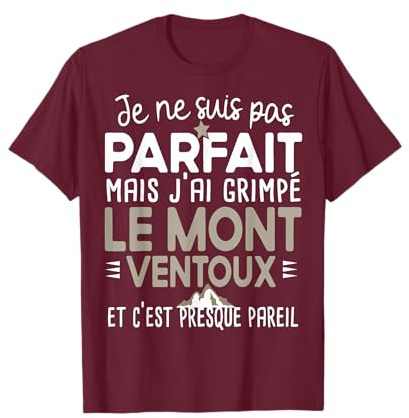 Mont Ventoux Cycliste Montagne Randonnée Alpes Escalade T-Shirt