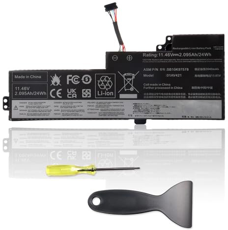 01AV421 01AV419 01AV489 01AV420 SB10K97577 Laptop Batteria per Lenovo ThinkPad T470 T480 T480 T580 A475 A485 TP25 Series Notebook, per Lenovo Laptop Thinkpad Battery SB10K97576 SB10K97578