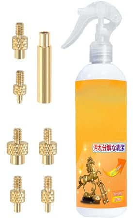 Rame Patina Pulitore, Ottone Pulitore E Lucidatura, 6,08 Oz Ottone Detergente Spray Bronzo Rimozione Della ruggine Per Metallo Rubinetto Hardware, Ramerie Lucidatura Liquido