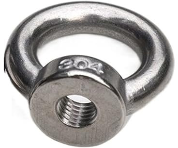 1/2/5 Stück DIN582 M3 M4 M5 M6 M8 M10 304 Edelstahl Marine Hebeösenmutter Ringmutter Gewinde(M10 1pc)