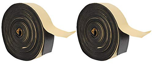 AIR Conditioning Insulation Tape SELF Adhesive Sealing Rubber for Pipe Supplies Home Protection 2PCS