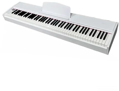 88 Tangenters Digitalpiano Elektroniskt Orgel Professionellt Starkt Keyboard Musikinstrument Hållbart(Black Key)
