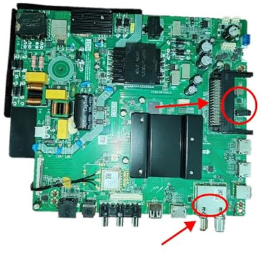 P150-2874V6.0 4K WiFi-nätverks-TV-moderkort 4 Kärnor 1.5G+8G 180v-200v 480ma Fungerar Bra(AKAI 2T CI)