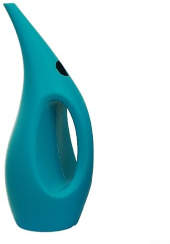 Yhenlovtt Arrosoir à long bec, plastique de 1,5 l ou 2,5 L, résistant à la rouille et léger pour plantes d'intérieur et de jardin (vert)