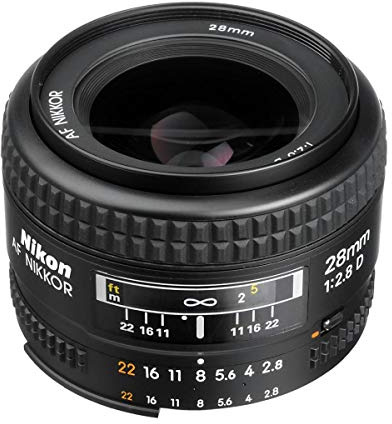 Nikon AF 28mm f/2.8 D Objectif grand angulaire standard