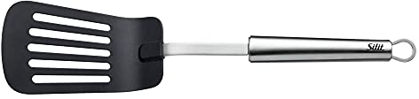 Silit Classic Line Pfannenwender Kunststoff, 35 cm, Edelstahl poliert, Kunststoffvorderteil, optimal für beschichtete Töpfe, spülmaschinengeeignet