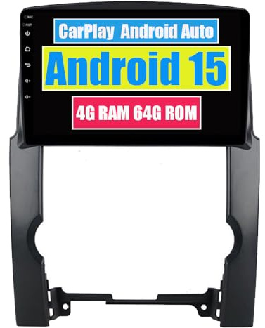 RoverOne Autoradio CarPlay pour Kia Sorento 2009 2010 2011 2012 avec Multimédia Stéréo Navigation DSP Bluetooth WiFi Android Auto USB