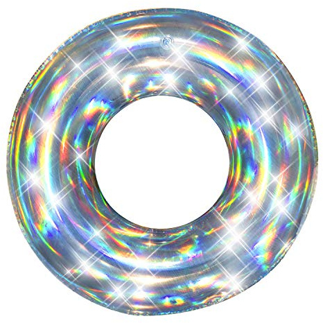Bestway Schillernder Schwimmring, 107 cm 58152eu Bunt **Kinder**