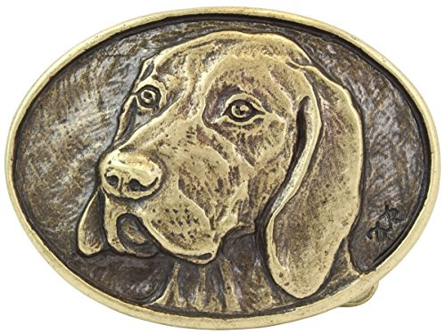 BELTINGER Gürtelschnalle Deutsch Kurzhaar 4,0 cm | Buckle Wechselschließe Gürtelschließe 40mm Massiv | für Jagd-Outfit