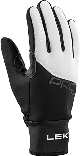 LEKI Damen PRC ThermoPlus Handschuhe, Black-White, EU 6