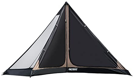 OneTigris NORTHGAZE 2–3 personer halvkupol nät innertält med 4 000 mm tält bad golv för camping vandring