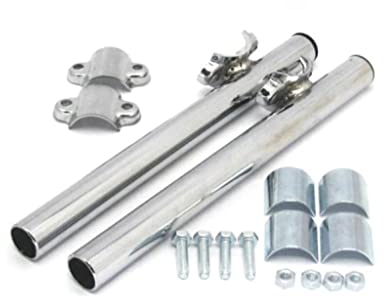 Lenkerstummel Set 28-30mm, Stummellenker Clip-On passend für Moped & Motorrad – Sportliches Design, einfache Montage