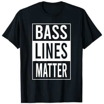 Batterie Et Basse Musique Liquide Jungle EDM Cool Drum & Bass T-Shirt