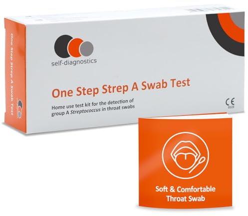self-diagnostics Strep A Swab Test - Tampone Streptococco Rapido Bambini - Promuovere il Benessere Familiare a Casa - Precisione Facile da Usare: La Salute della Tua Famiglia nelle Tue Mani