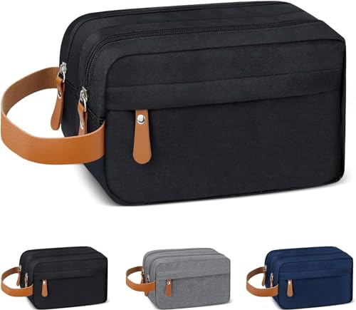 Astuccio da Toilette per Trucco, Accessorio da Viaggio, Organizer per Trucchi, Grande Capacità Beauty Case Portatile Pochette Trucchi, Nero