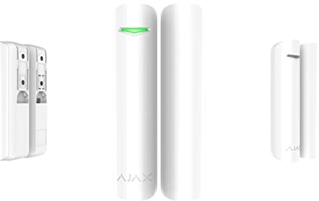 AJAX DOORPROTECT PLUS WHITE DETECTOR APERTURA MAGNÉTICO INCLINACIÓN Y GOLPES 38101