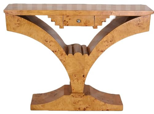 Art Deco Tisch Antik Konsolentisch Wandtisch 20er Jahre Wandkonsole Flurtisch Holz 120cm cat034b Palazzo Exklusiv