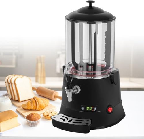 Chocolate Heating and Mixing Machine, Temperature Adjustable Electric Chocolate Melting Machine, for Heating Chocolate Coffee Milk Tea,110V