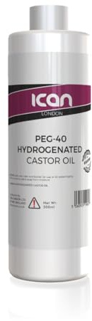 Ican London Huile de ricin hydrogénée Peg-40, 500 ml