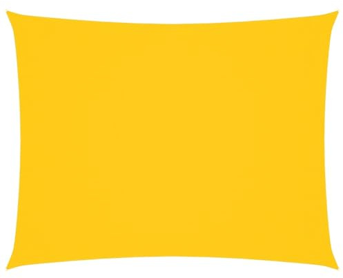 vidaXL Sonnensegel Oxford-Gewebe Rechteckig 3x6 m Gelb