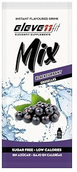 Mix Saborizante - Elevenfit - Pack 24 unidades – Mix Saborizante sin azúcar 24x9g (24Unidad, Grosellas)