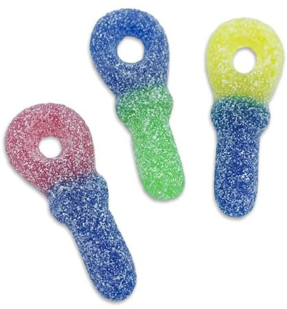 Fizzy Tongue Painting Brushes - 1000g Gummy Sweets