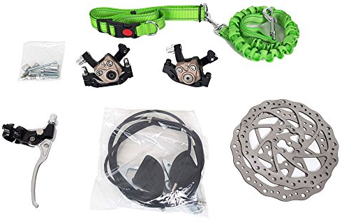 Qeridoo Fahrradanhänger Scheibenbremse