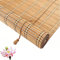 Bambus-Rollo Rollläden,Lichtdurchlässig Sichtschutz Bambusrollo,Fenster Rollo Ohne Bohren,Bambus Raffrollo Holzrollo, Garten-Sonnenschutz Jalousien,Decken- oder Wandmontage (W40xH200cm/16x79in)