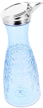 Cabilock Jarra Moderna De Grande Para Agua Té y Jugos Tapa Hermética Transparente
