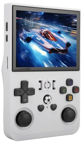 R36PRO Retro-Handheld-Spielekonsole, 18000 in 1 Open-Source-Retro-Spielekonsole, Integrierte TF-Karte, 3,5-Zoll-IPS-Bildschirm, Unterstützt Mainstream-Emulator