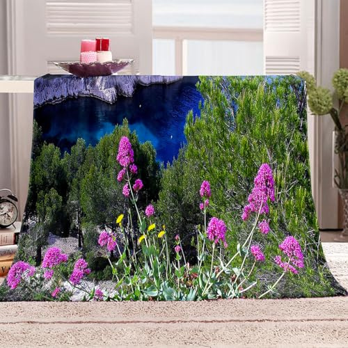 KQYLBM Manta 150 X 200 Cm Manta De Lana Playa Manta Suave Cobijas De Invierno