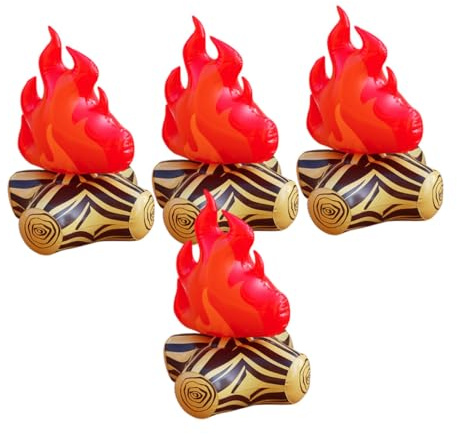 ERINGOGO 4stücke Künstliches Ornament Aufblasbar Dekoration Requisiten Für Camping Geburtstag Halloween Weihnachten Party
